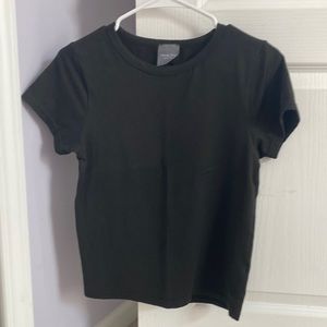 plain black tee from olivia rae size M